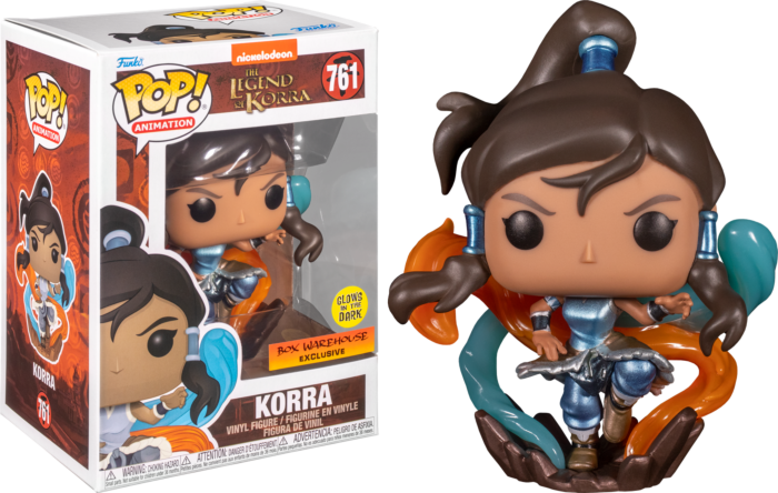 Funko Pop! Avatar: The Legend Of Korra - Korra Metallic Glow in the Dark #761 - Real Pop Mania