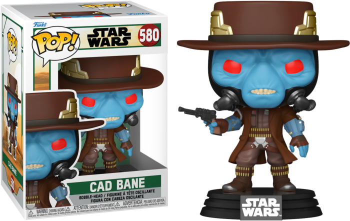 Funko Pop! Star Wars: The Book of Boba Fett - Cad Bane #580 - Real Pop Mania