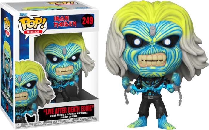 Funko Pop Iron Maiden Live After Death Eddie 249