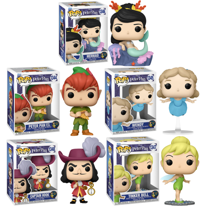Funko Pop! Peter Pan 70th Anniversary - Escape to Never Land - Bundle (Set of 5)