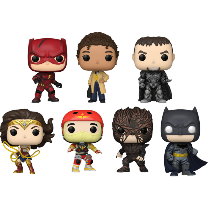 Funko Pop! The Flash (2023) - We Try Not To Die - Bundle (Set of 7)