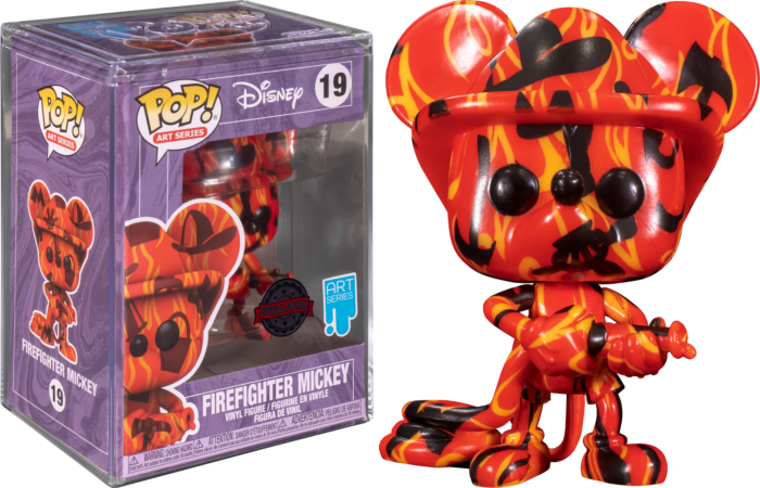 Funko Pop! Mickey Mouse - Artist Series with Pop! Protector - Bundle (Set of 5) - Real Pop Mania