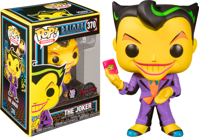 Funko Pop! Batman: The Animated Series - The Joker Blacklight #370