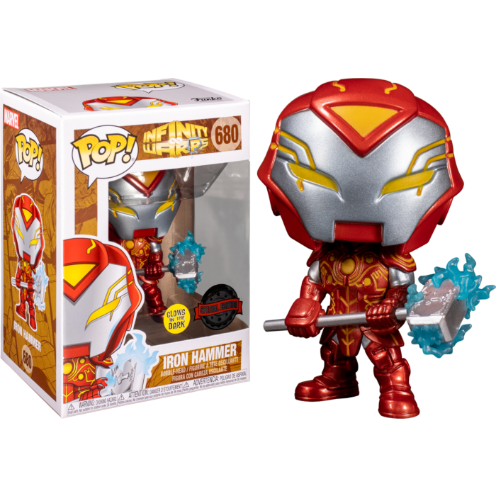 Funko Pop! Infinity Warps - Iron Hammer Glow in the Dark #680