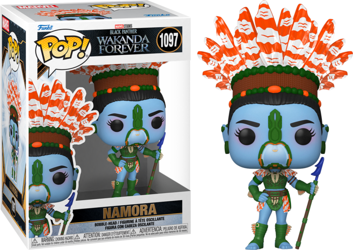 Funko Pop! Black Panther 2: Wakanda Forever - Namora #1097 - Real Pop Mania