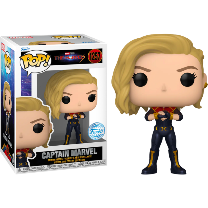 Funko Pop! The Marvels (2023) - Captain Marvel Ready to Fight #1257
