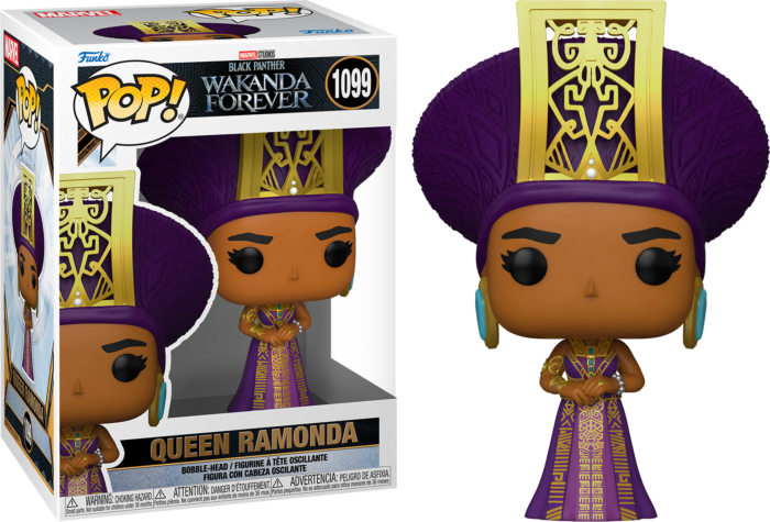 Funko Pop! Black Panther 2: Wakanda Forever - Queen Ramonda #1099 - Real Pop Mania