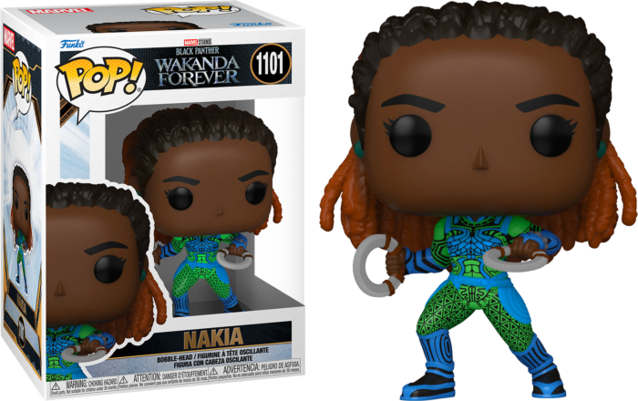 Funko Pop! Black Panther 2: Wakanda Forever - Nakia #1101 - Real Pop Mania