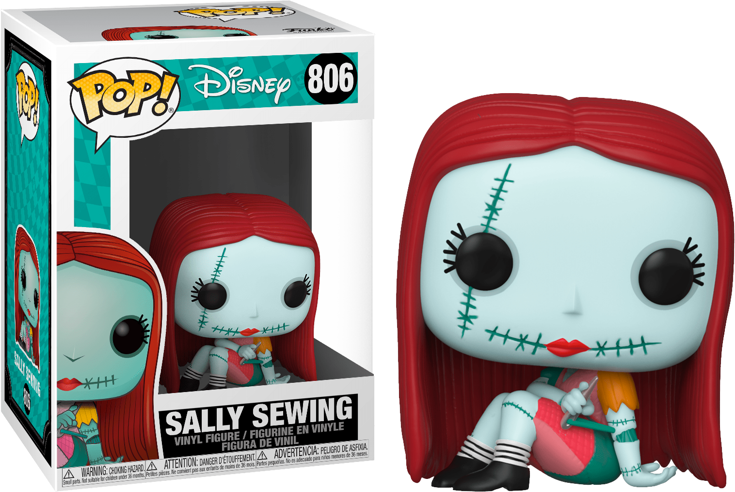 POP! funko 313 ナイトメアビフォークリスマス サリー Amazon.com: Funko POP! Disney: The Nightmare Before
