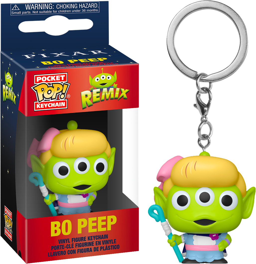 Funko Pocket Pop! Keychain - Pixar - Alien Remix Bo Peep