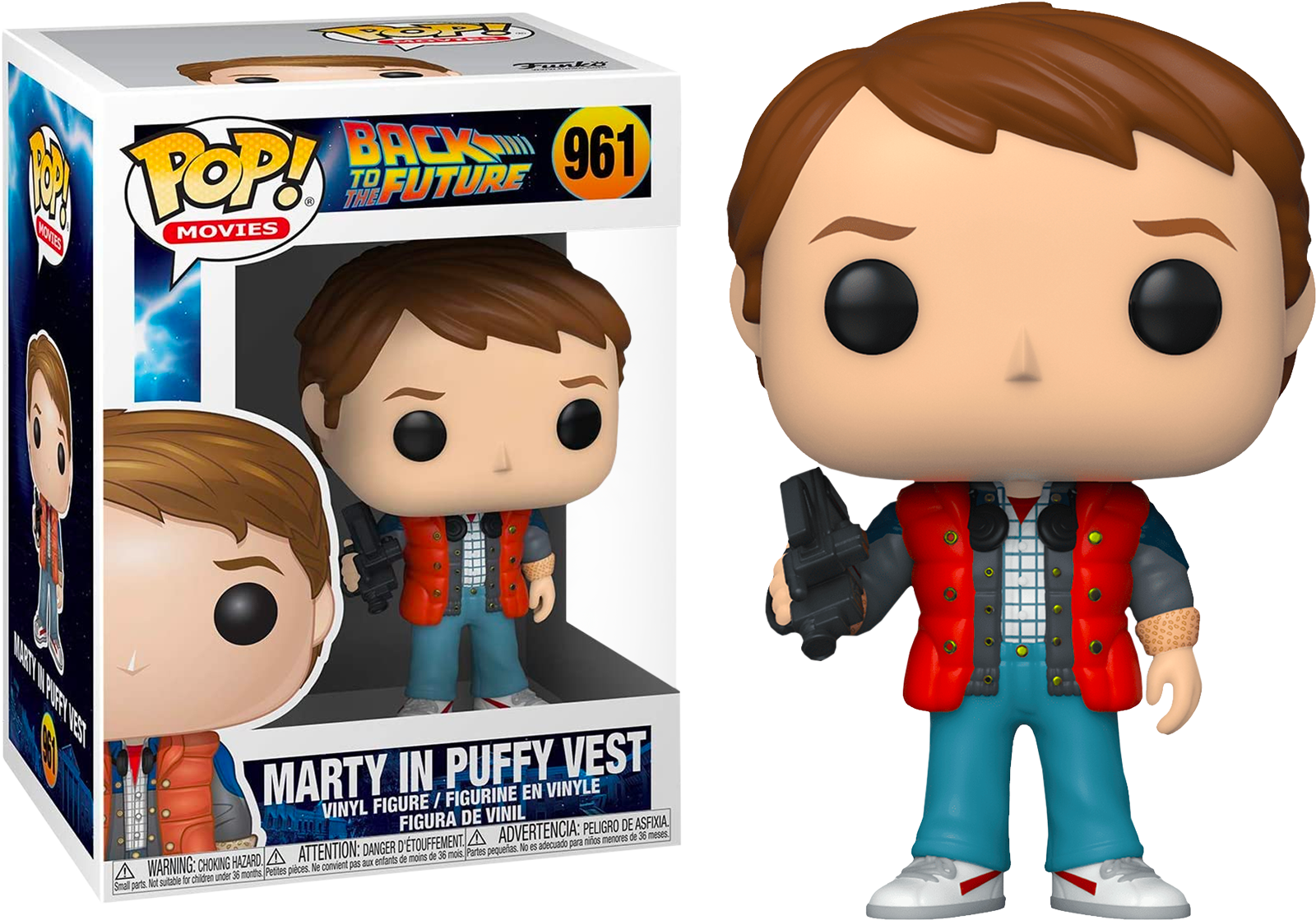 Funko Pop! Back To The Future - Marty McFly with Video Camera #961