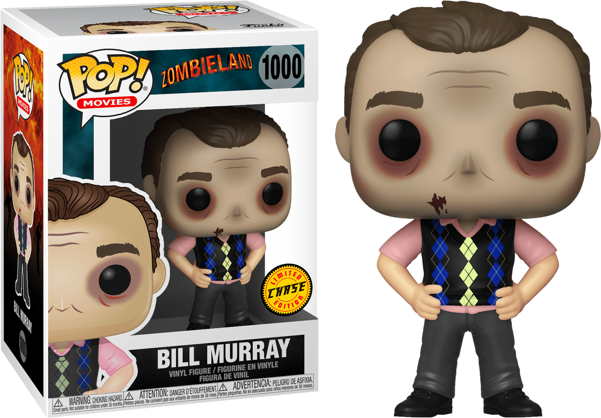 Funko Pop! Zombieland - Bill Murray #1000 - Chase Chance - The Amazing Collectables