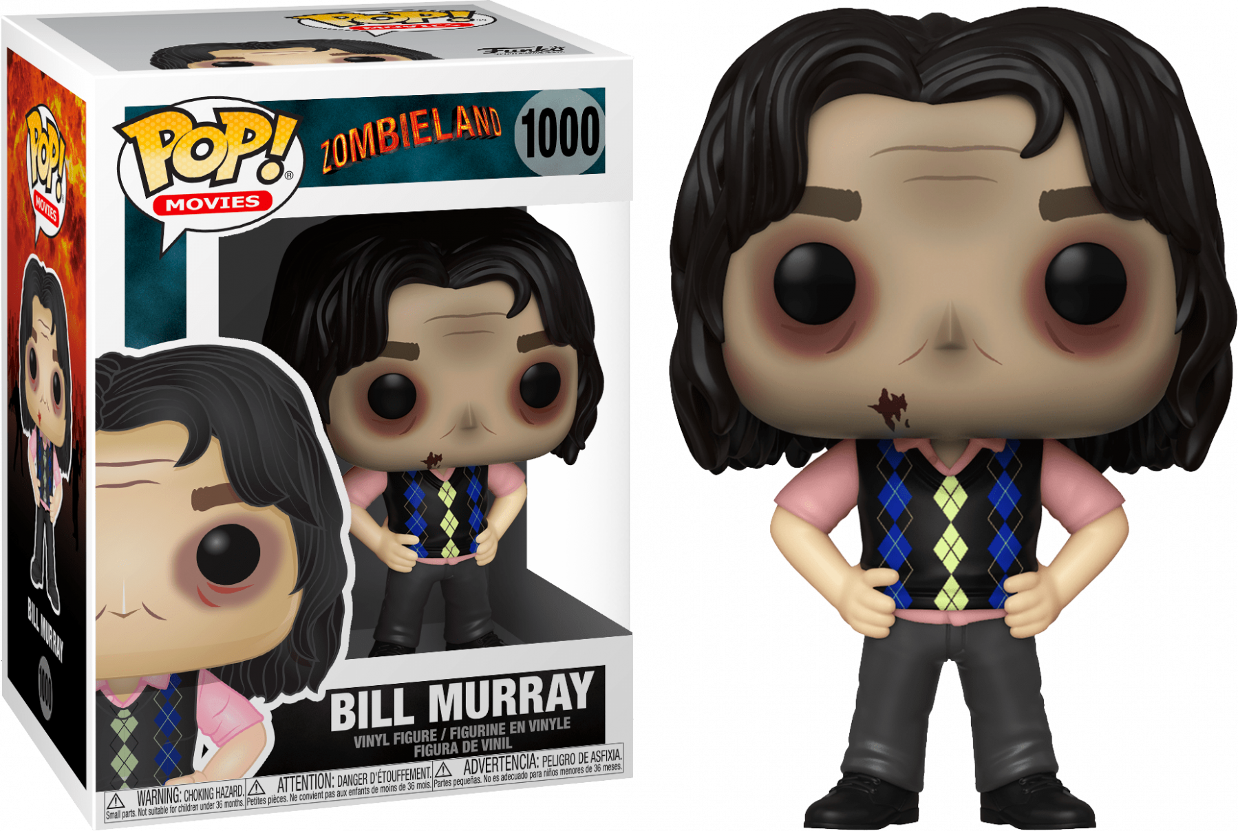 Funko Pop! Zombieland - Bill Murray #1000 - Chase Chance