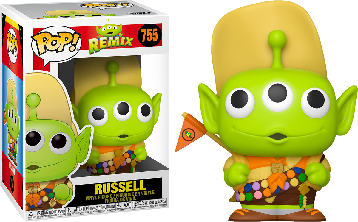 Funko Pop! Toy Story - Alien Remix Russell #755 - The Amazing Collectables