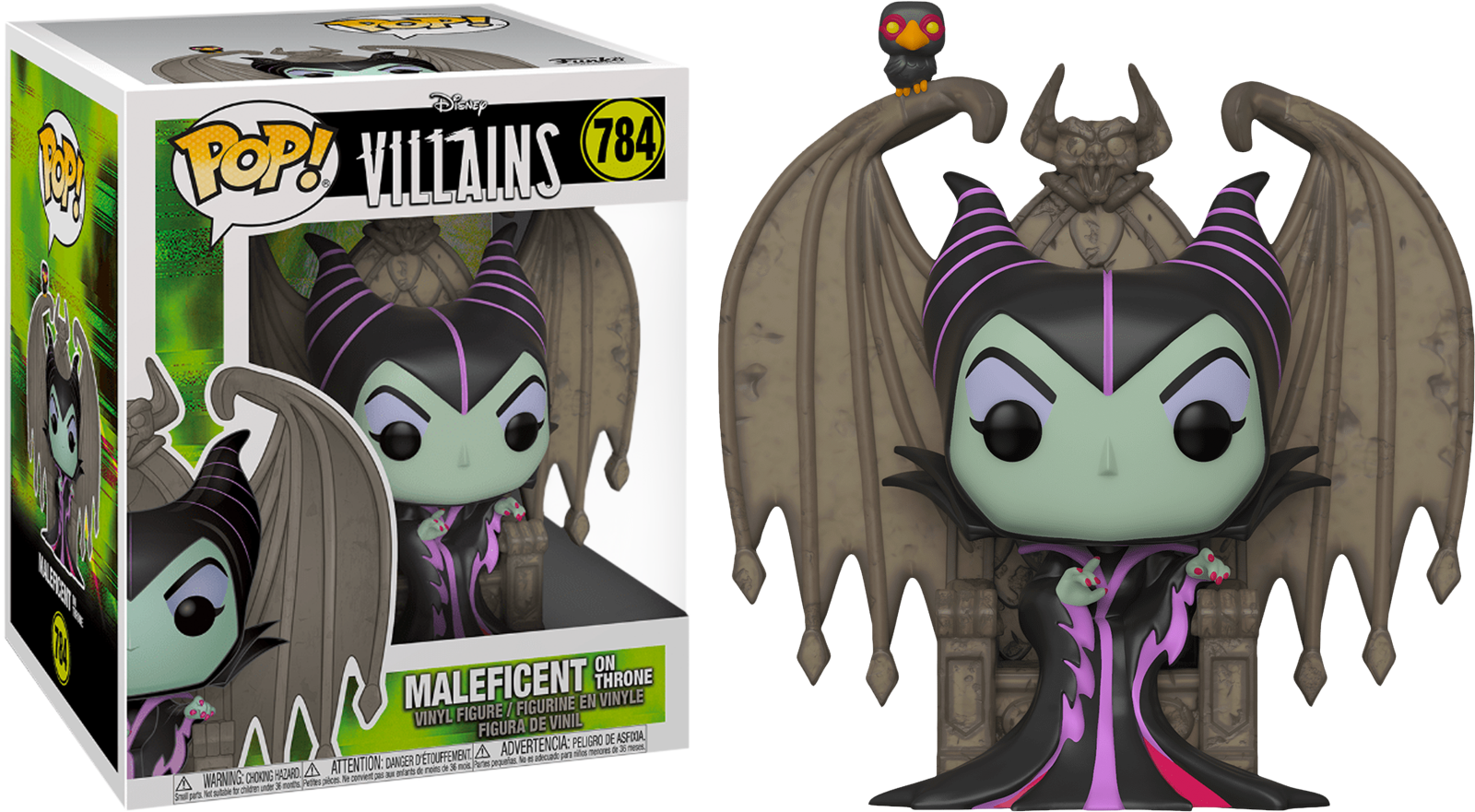 Funko Pop! Sleeping Beauty - Maleficent on Throne Deluxe #784