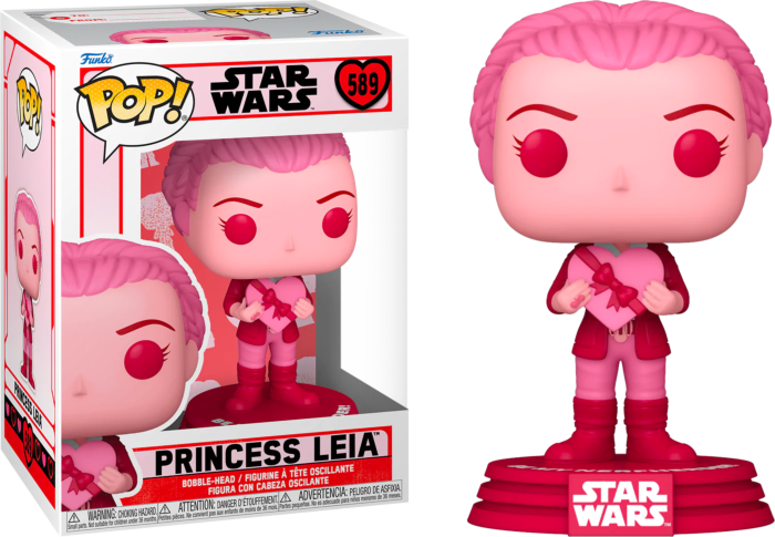 Funko Pop! Star Wars - Princess Leia Valentine's Day #589