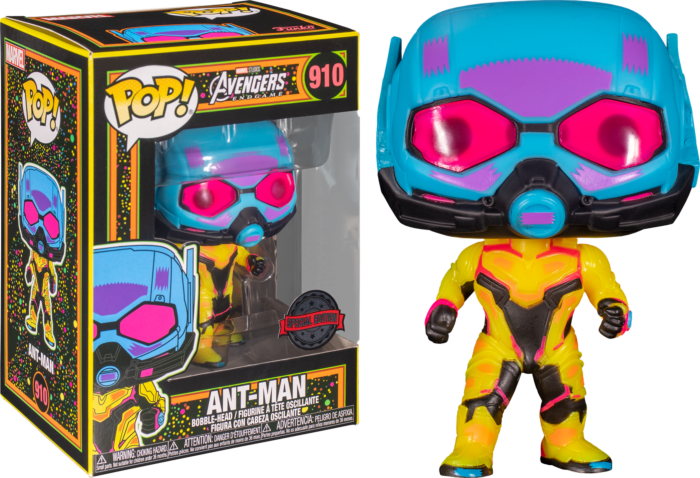 Funko Pop! Marvel: Blacklight - Ant-Man Blacklight #910
