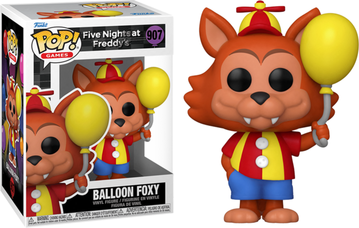 Anmelder ikke noget Skrive ud Funko Pop! Five Nights at Freddy's - Balloon Foxy #907