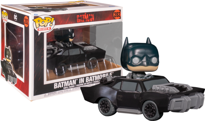 Funko Pop! Rides - The Batman (2022) - Batman with Batmobile #282