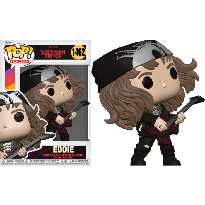 Funko Pop! Stranger Things 4 - Eddie with Guitar (Finale) #1462
