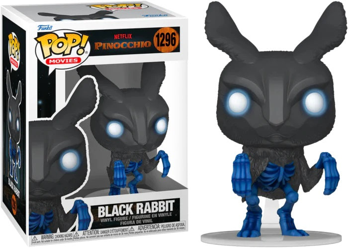 Funko Pop! Guillermo del Toro's Pinocchio (2022) - Black Rabbit #1296