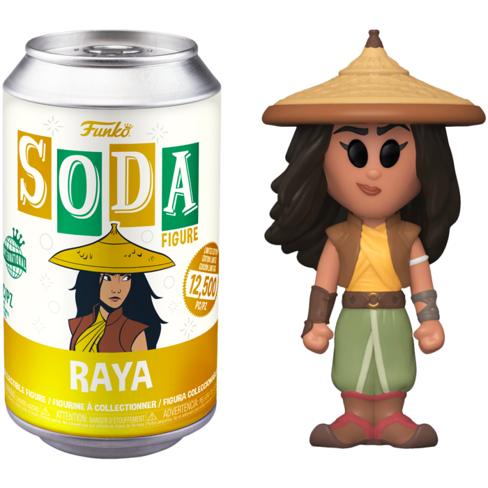 Funko - Raya and the Last Dragon (2021) - Raya SODA Vinyl Figure in Collector Can (International Edition)