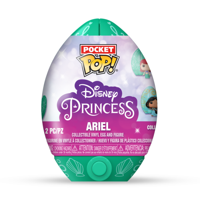 Funko Pop! Disney Princess - Pocket Pop! Vinyl Figure in Easter Egg (Display of 12 Units)