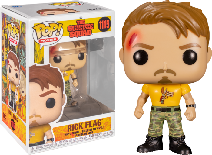 Funko Pop! The Suicide Squad (2021) - Rick Flag #1115 - Real Pop Mania