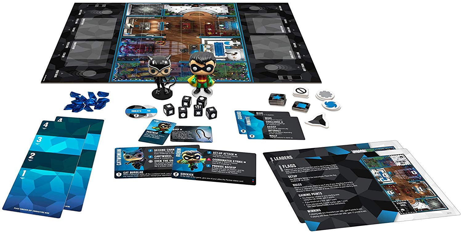 Funkoverse - Batman - Catwoman & Robin Pop! - Strategy Game 2-Pack - The Amazing Collectables