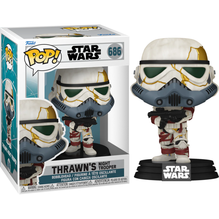 Funko Pop! Star Wars: Ahsoka - Thrawn's Night Trooper (Grey Mask) #686