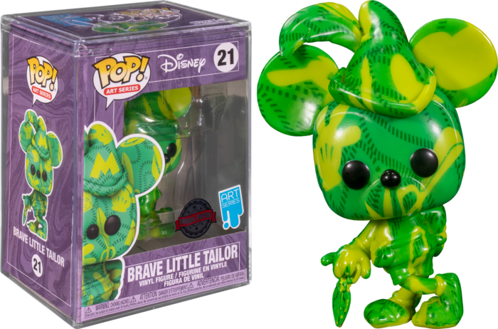 Funko Pop! Mickey Mouse - Brave Little Tailor Mickey Artist Series with Pop! Protector #21