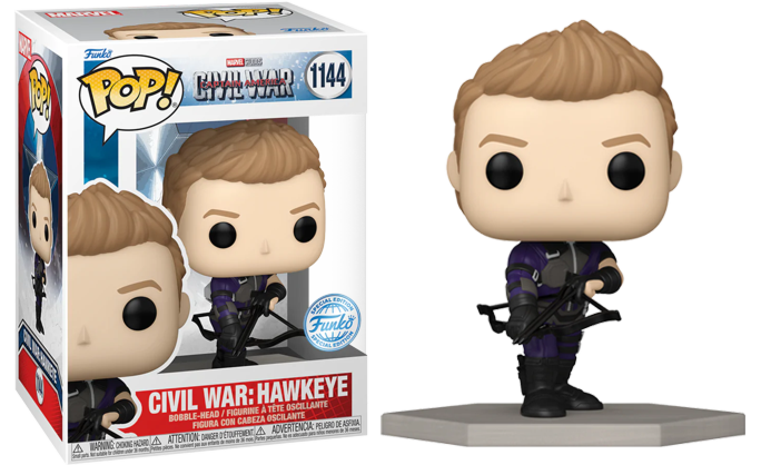 Funko Pop! Captain America: Civil War - Hawkeye Build-A-Scene #1144