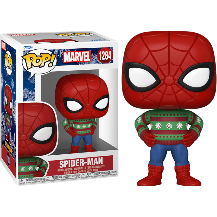 Funko Pop! Marvel: Holiday - Spider-Man #1284