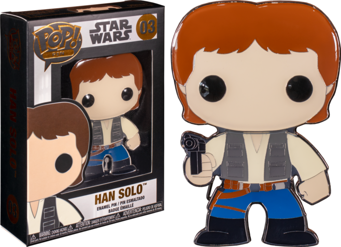 Funko Pop! Star Wars - Han Solo 4" Enamel Pin #03