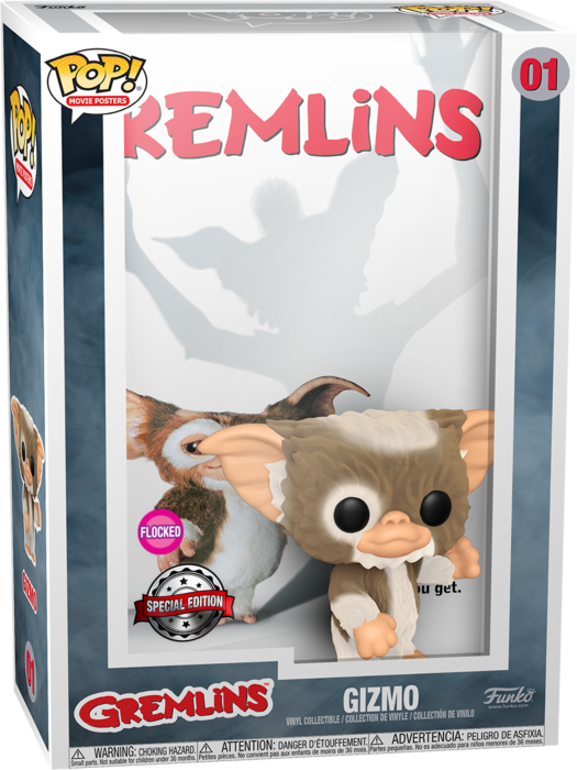 Funko Pop! Movie Posters - Gremlins - Gremlins Flocked #01 - Real Pop Mania