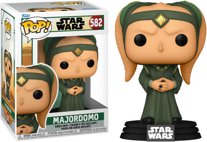 Funko Pop! Star Wars: The Book of Boba Fett - Majordomo #582 - Real Pop Mania