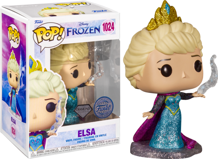 Funko Pop! Frozen - Elsa Ultimate Disney Princess Diamond Glitter #102