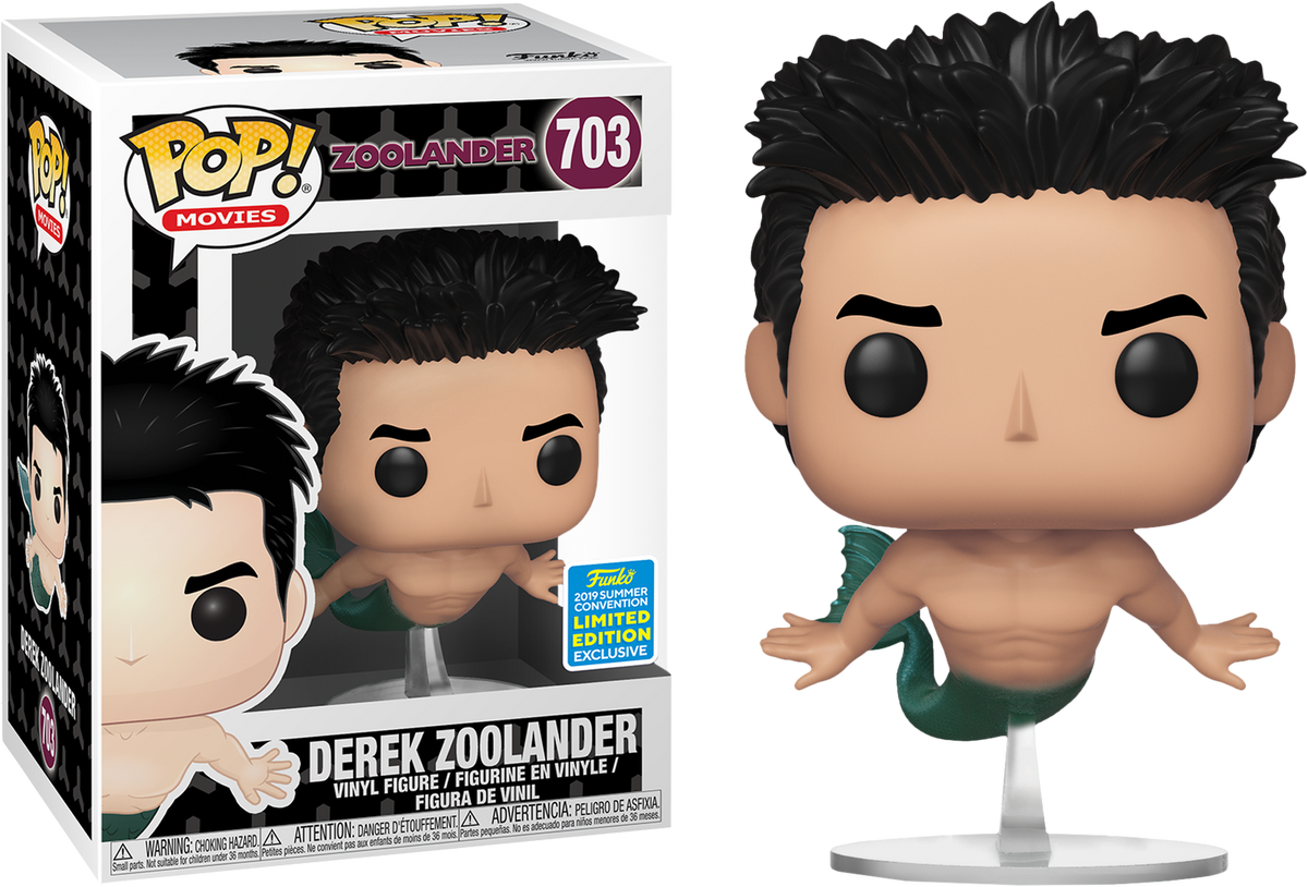 Funko Pop! Zoolander - Merman Derek #703 (2019 SDCC Exclusive) - The Amazing Collectables
