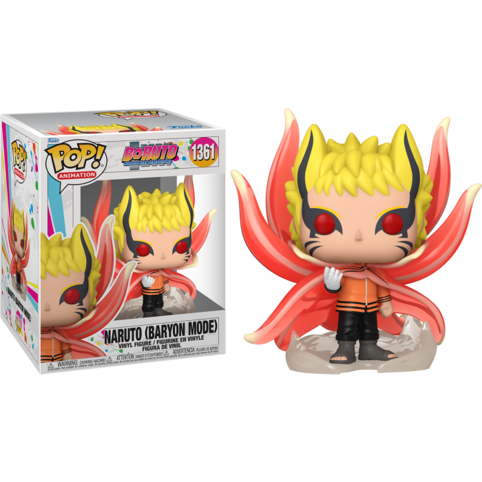 Funko Pop! Boruto: Naruto Next Generations - Naruto (Baryon Mode) 6" Super Sized #1361