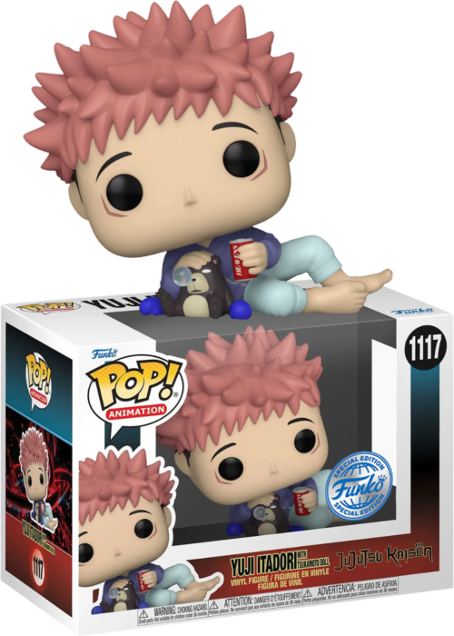 Funko Pop! Jujutsu Kaisen - Yuji Itadori with Tsukamoto #1117 - Real Pop Mania