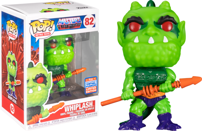Funko Pop! Masters of the Universe - Whiplash #82 (2021 Summer Convention Exclusive) - Real Pop Mania