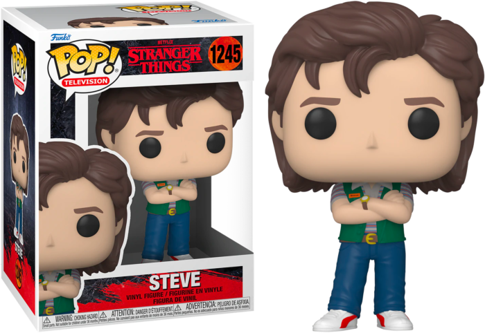 Funko Pop! Stranger Things 4 - Steve #1245 - Real Pop Mania