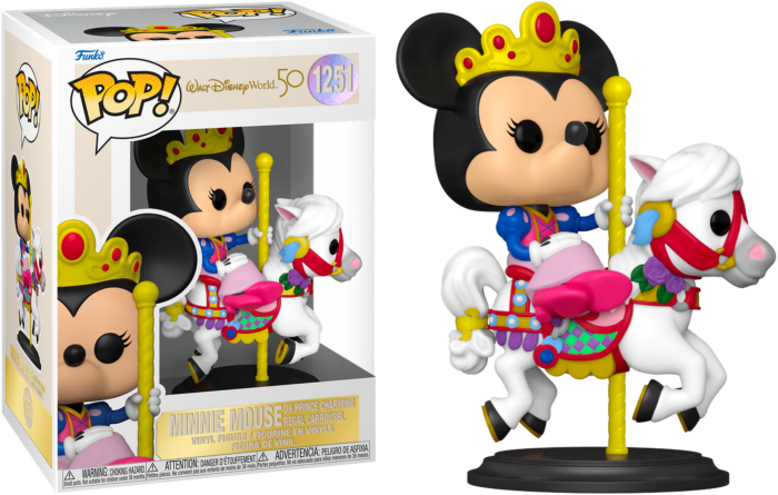 Minnie mouse top pop vinyl
