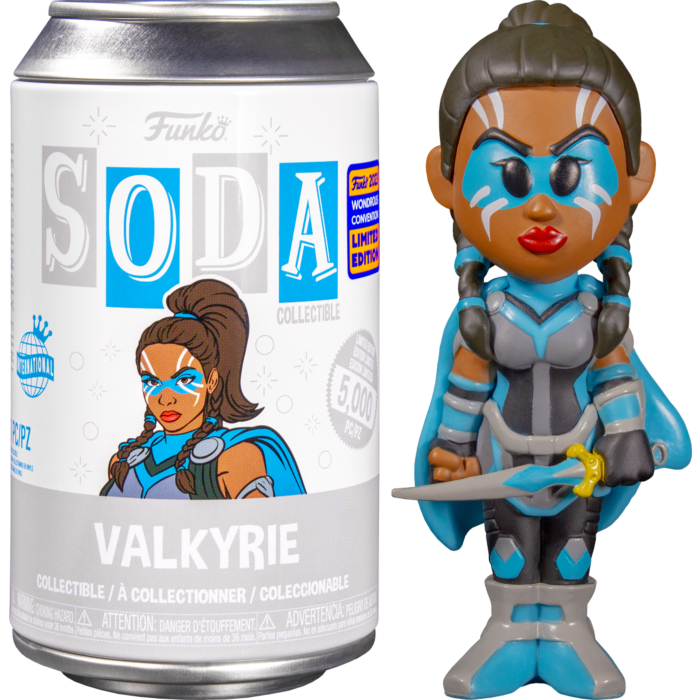 Funko - Thor - Valkyrie - Vinyl SODA Figure in Collector Can (2023 Wondrous Convention Exclusive)
