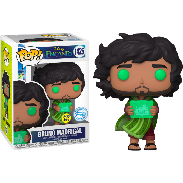 Funko Pop! Encanto (2021) - Bruno Madrigal with Prophecy Glow in the D