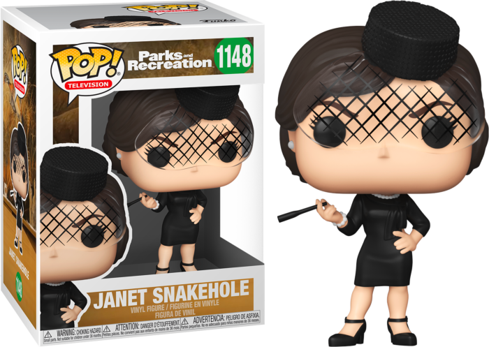 Funko Pop Parks and Recreation Janet Snakehole 1148