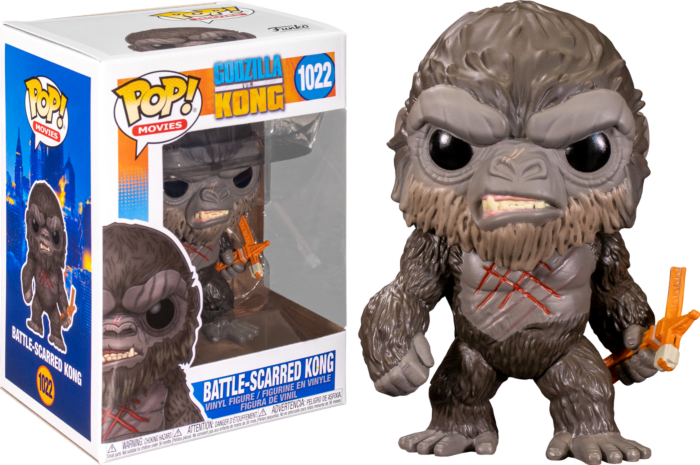 Funko Pop! Godzilla vs Kong - Battle-Scarred Kong #1022 - Real Pop Mania