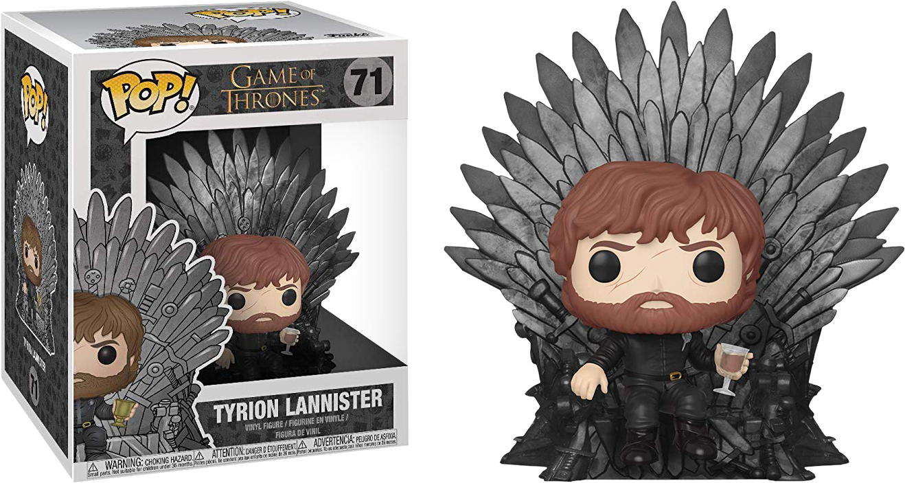 Funko Pop! Game of Thrones - Tyrion Lannister on Iron Throne Deluxe #71