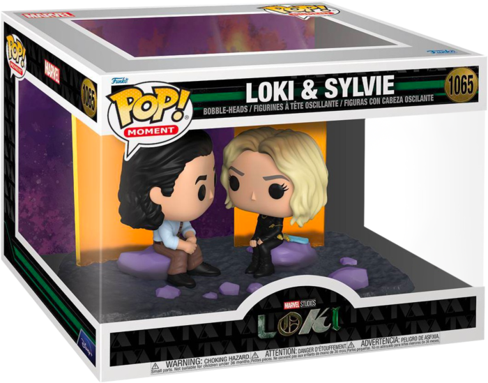 Funko Pop! Loki (2021) - Loki & Sylvie TV Moments - 2-Pack #1065