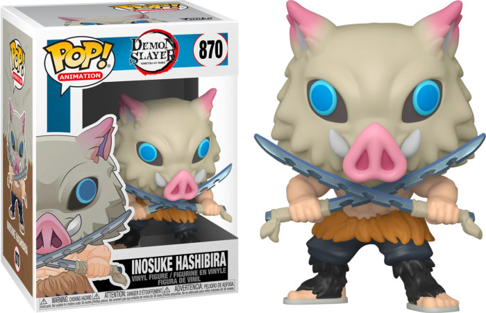 Funko Pop! Demon Slayer - Inosuke Hashibira #870 - Real Pop Mania